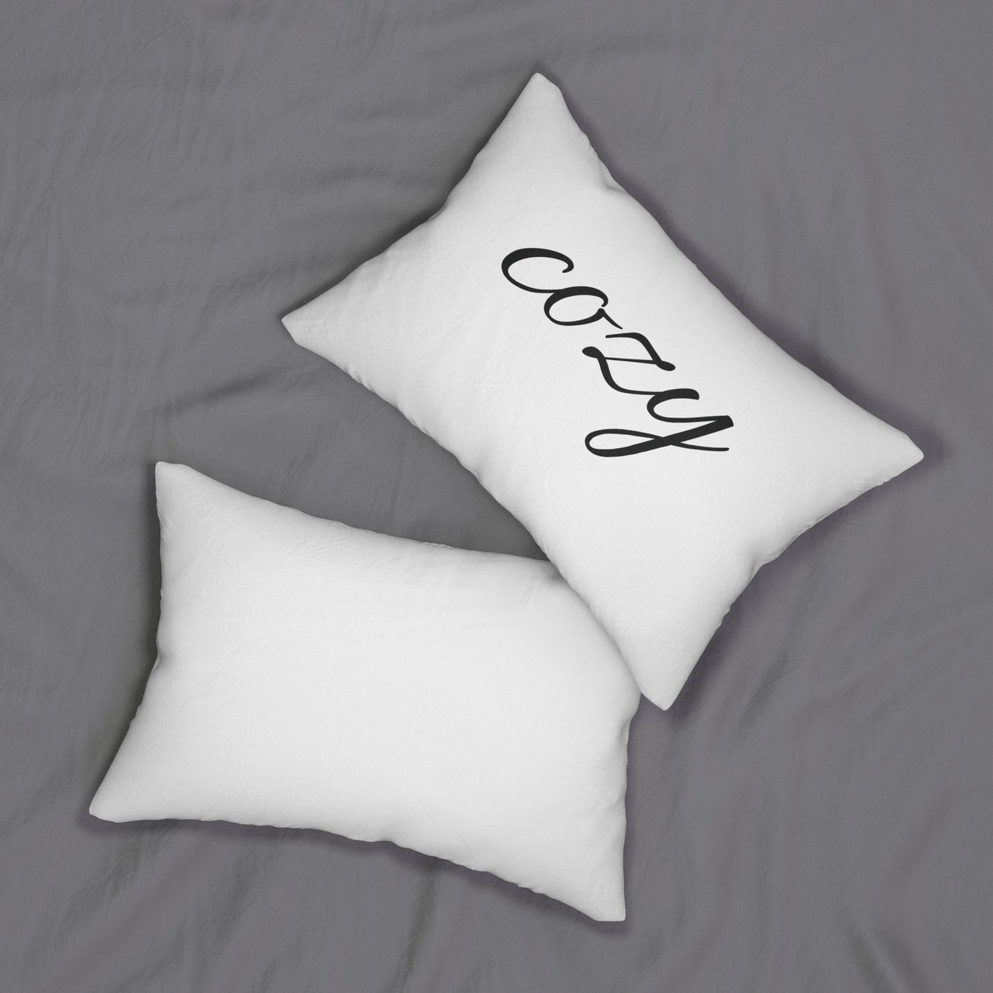 Cozy Lumbar Pillow - Soft Decorative Cushion, Home Decor, Accent Pillow, Cozy Gifts, Winter Comfort, Living Room Accessory