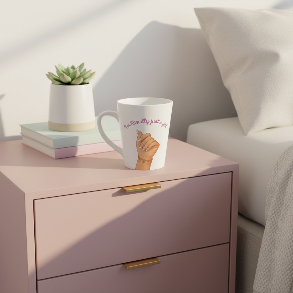 “I’m just a girl”- Latte Mug