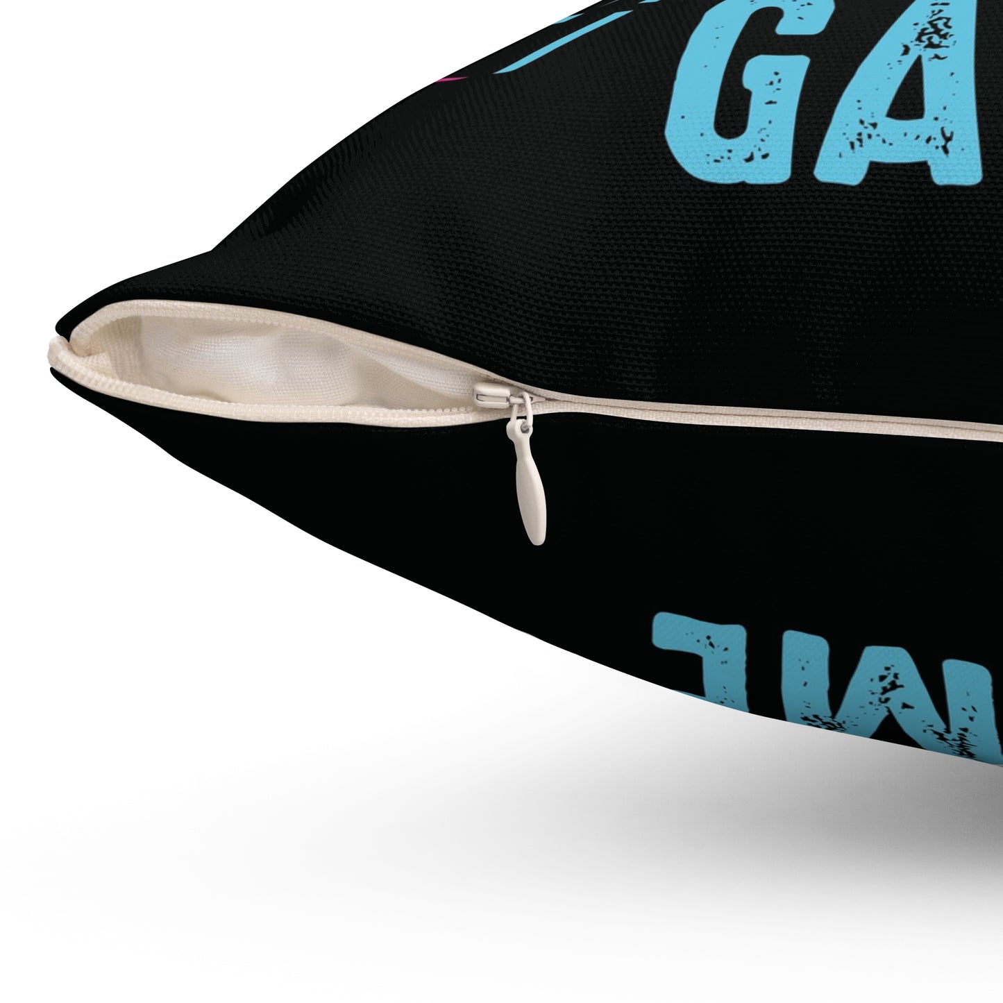 “Gamer” Square Pillow