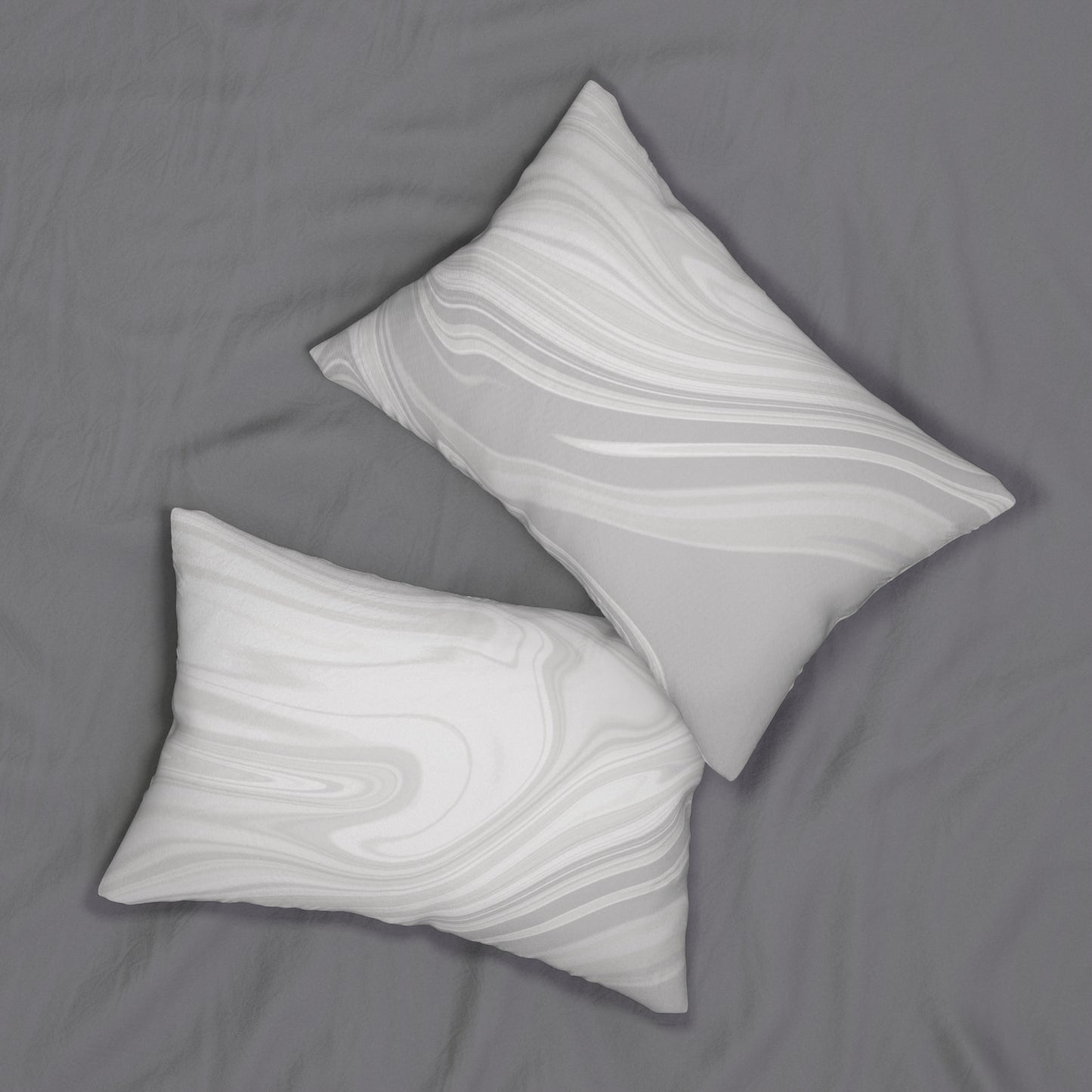 “Milk” Marble Lumbar Pillow