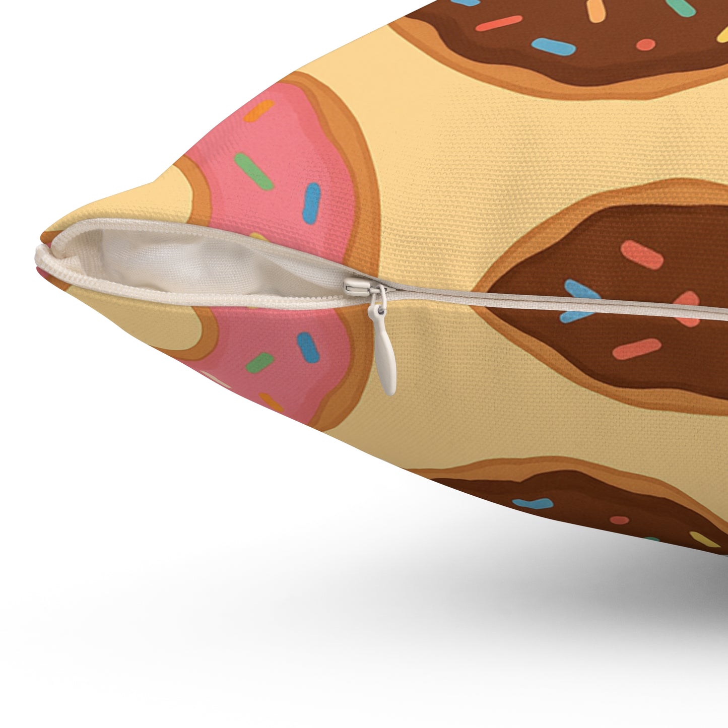 “Donut Café” Square Pillow