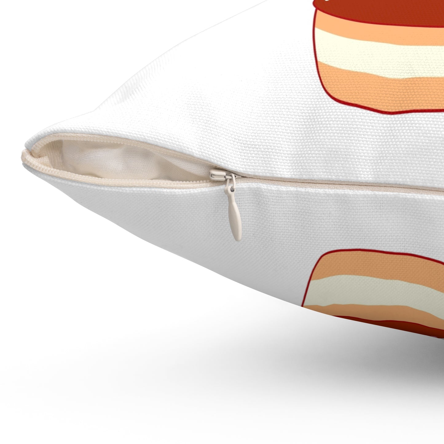 “Sweetie Pie” Spun Square Pillow