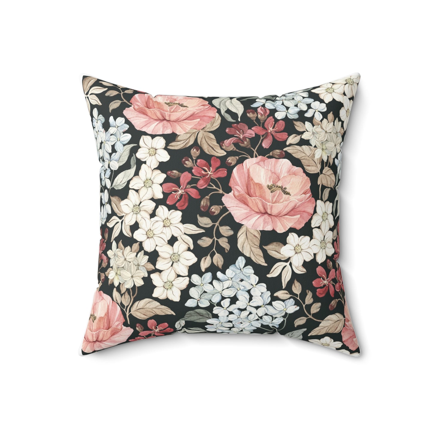 Floral Home Décor Pillow | Cozy Cushion for Living Room | Gift for Housewarming, Weddings, or Mother's Day, Decorative Throw Pillow
