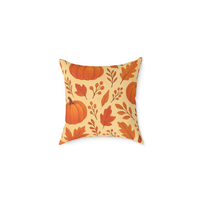 “Casperita” Hello Autumn Canvas Pillow