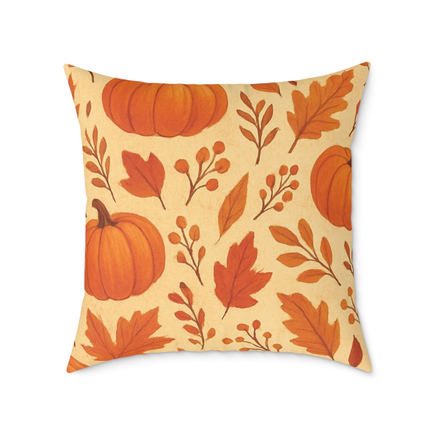 “Casperita” Hello Autumn Canvas Pillow