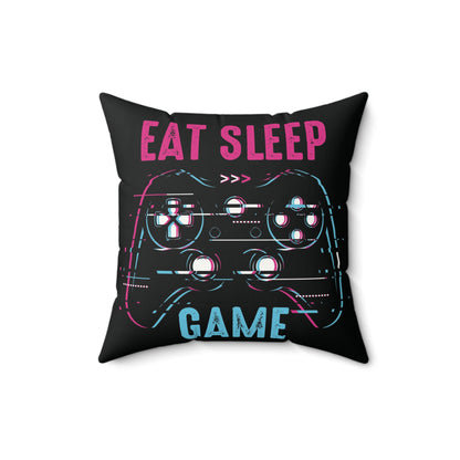 “Gamer” Square Pillow