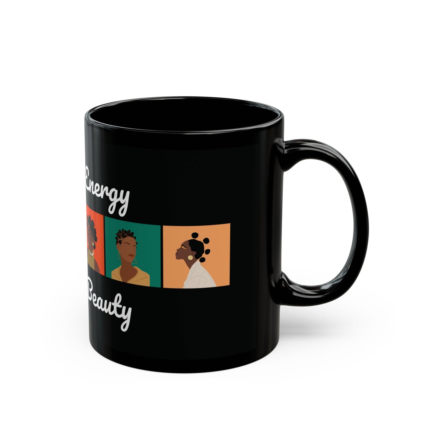 “Queen” Black Mug