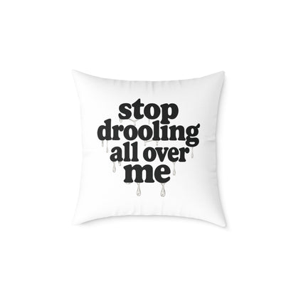 Funny Quote Pillow, Cozy Home Decor, Gift for Pet Lovers, Unique Accent Cushion, Funny Room Decor, Living Room Pillow