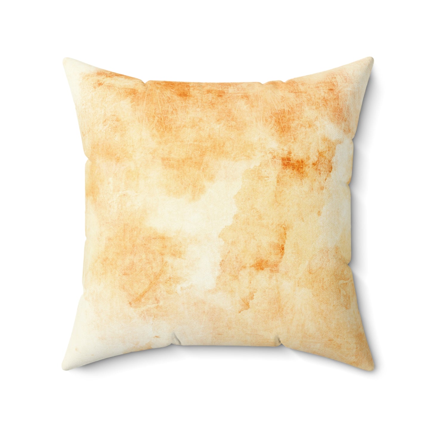 “Crème Brûlée” Suede Pillow