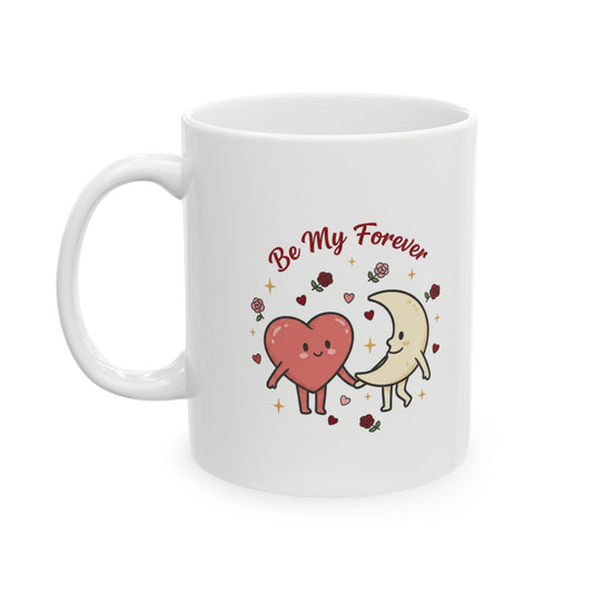 “Love You To The Moon” — Cute Coffee Mug (11oz & 15oz)