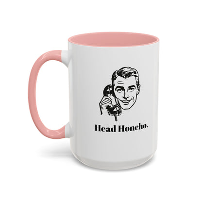 “Head Honcho” Boss Man Accent Mug