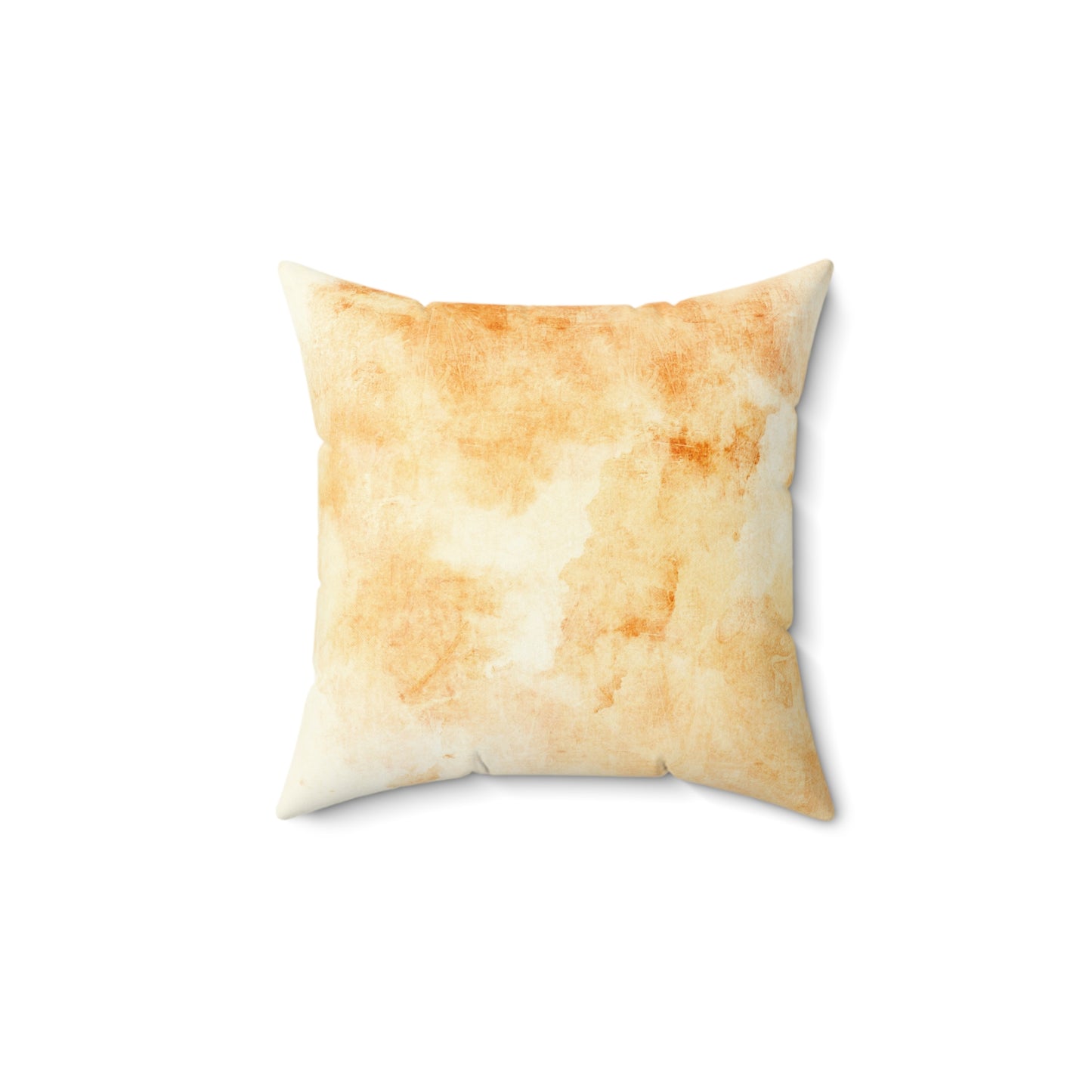 “Crème Brûlée” Suede Pillow