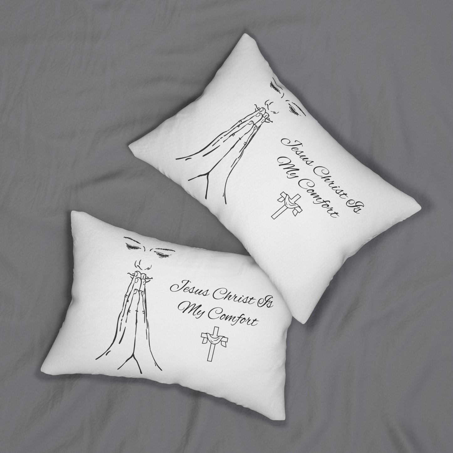 “Jesus, Be My Comfort” Prayer Pillow