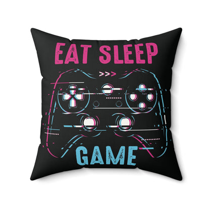“Gamer” Square Pillow