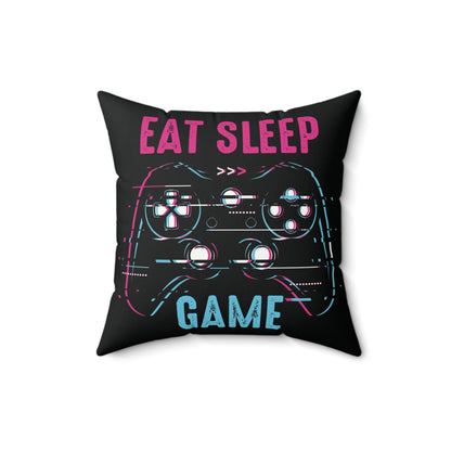 “Gamer” Square Pillow