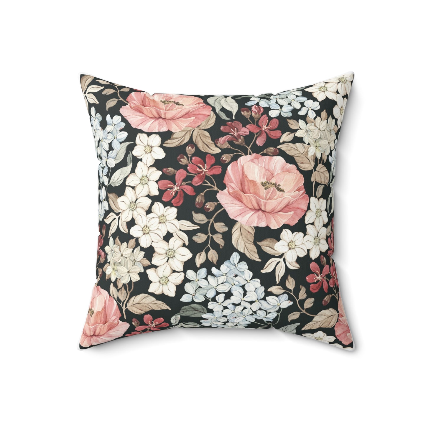 Floral Home Décor Pillow | Cozy Cushion for Living Room | Gift for Housewarming, Weddings, or Mother's Day, Decorative Throw Pillow
