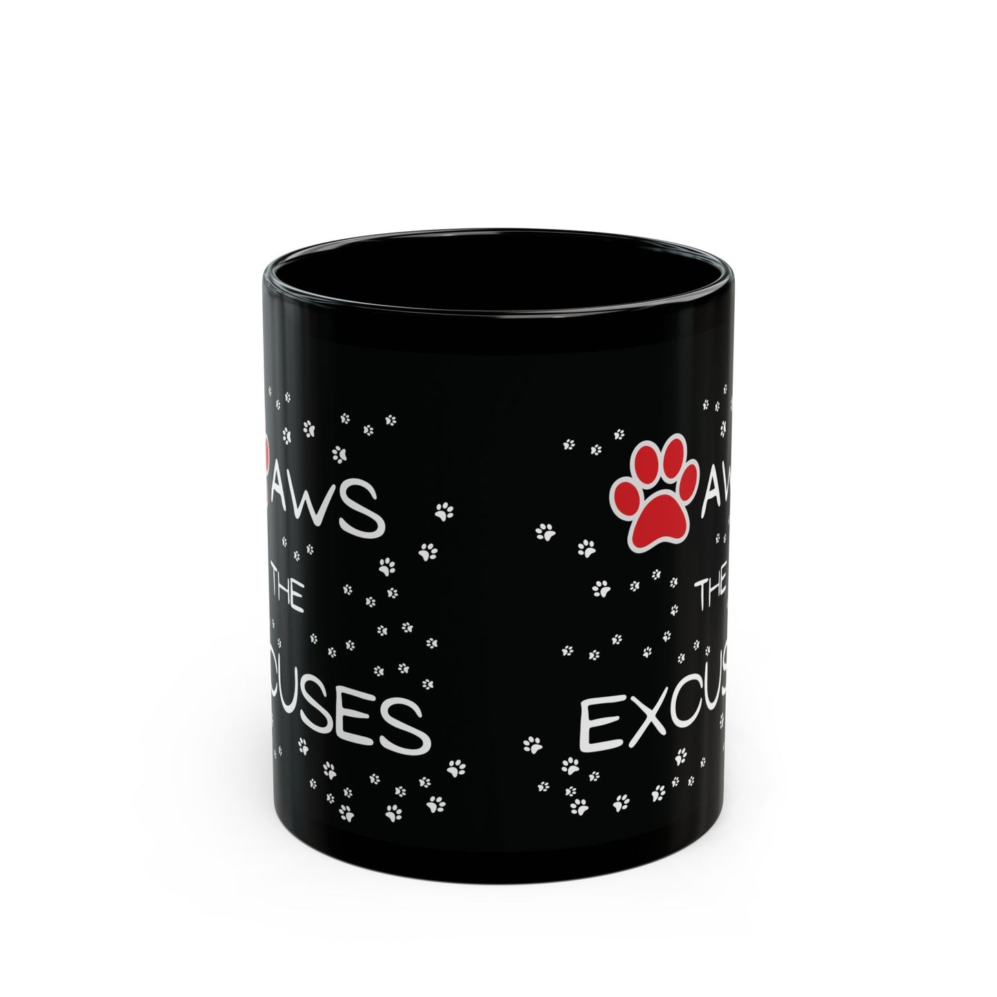 Dog Mom Coffee Mug – Black Ceramic Mug (11oz/15oz) - CozyDreamzLLC
