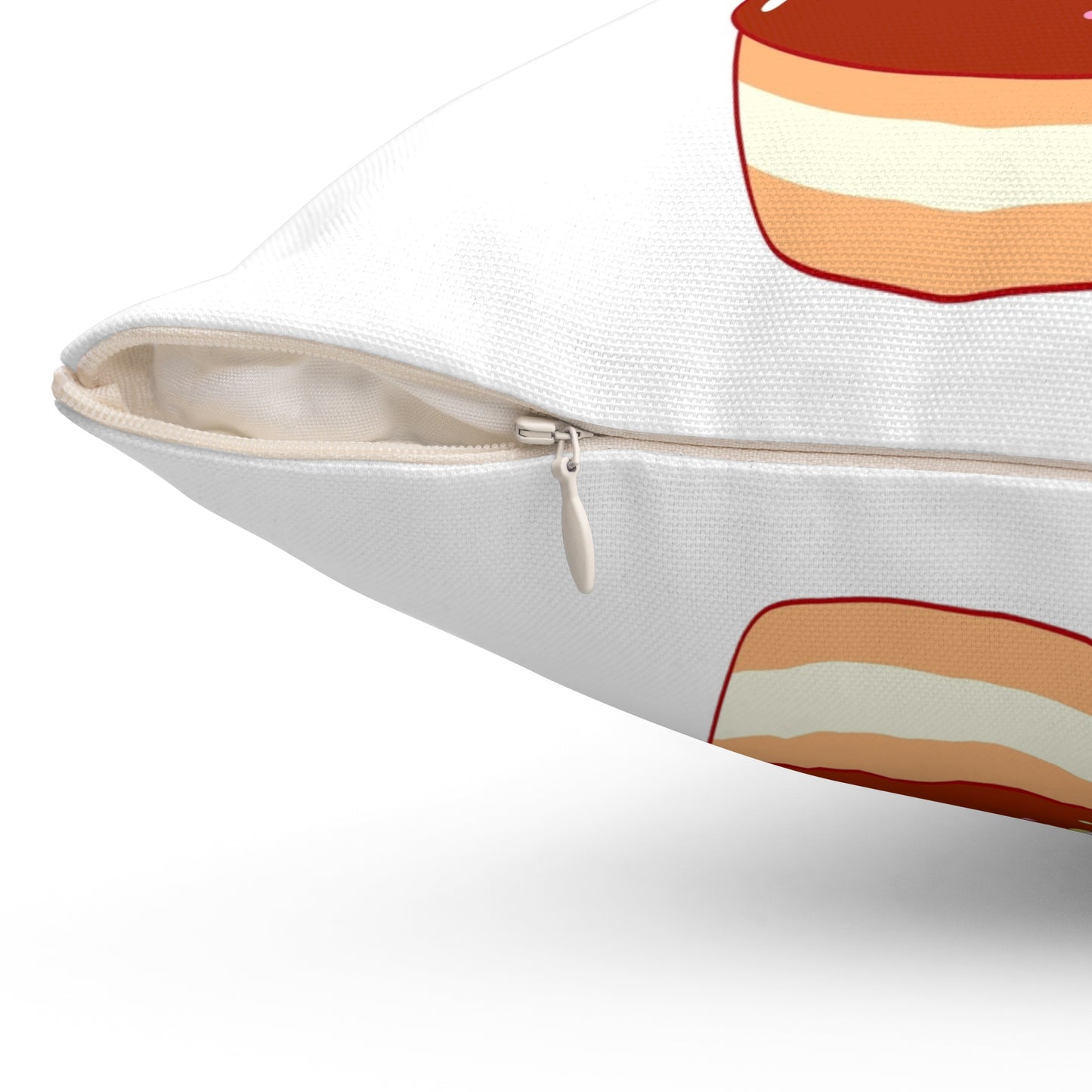 “Sweetie Pie” Spun Square Pillow