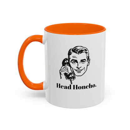 “Head Honcho” Boss Man Accent Mug