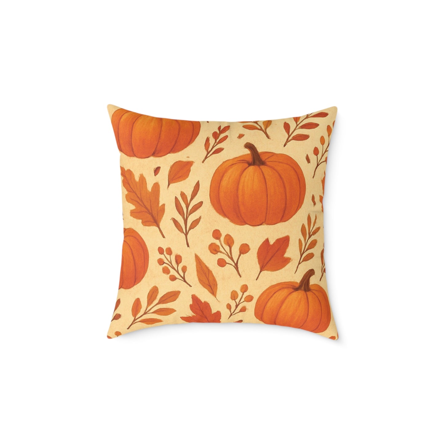 “Casperita” Hello Autumn Canvas Pillow