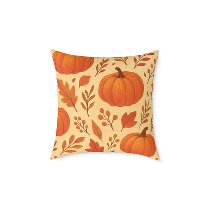 “Casperita” Hello Autumn Canvas Pillow