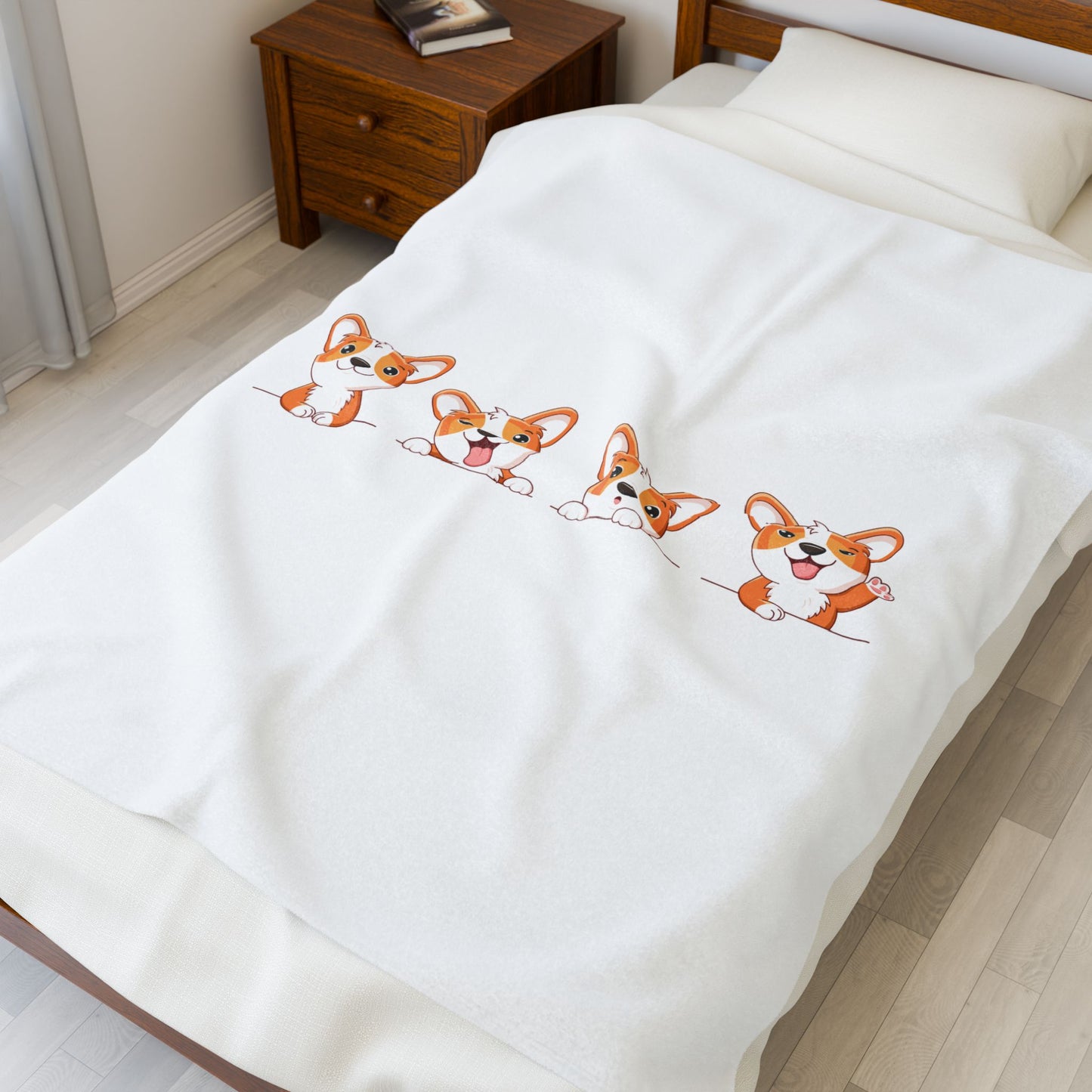 “Furry Buddy” Plush Blanket