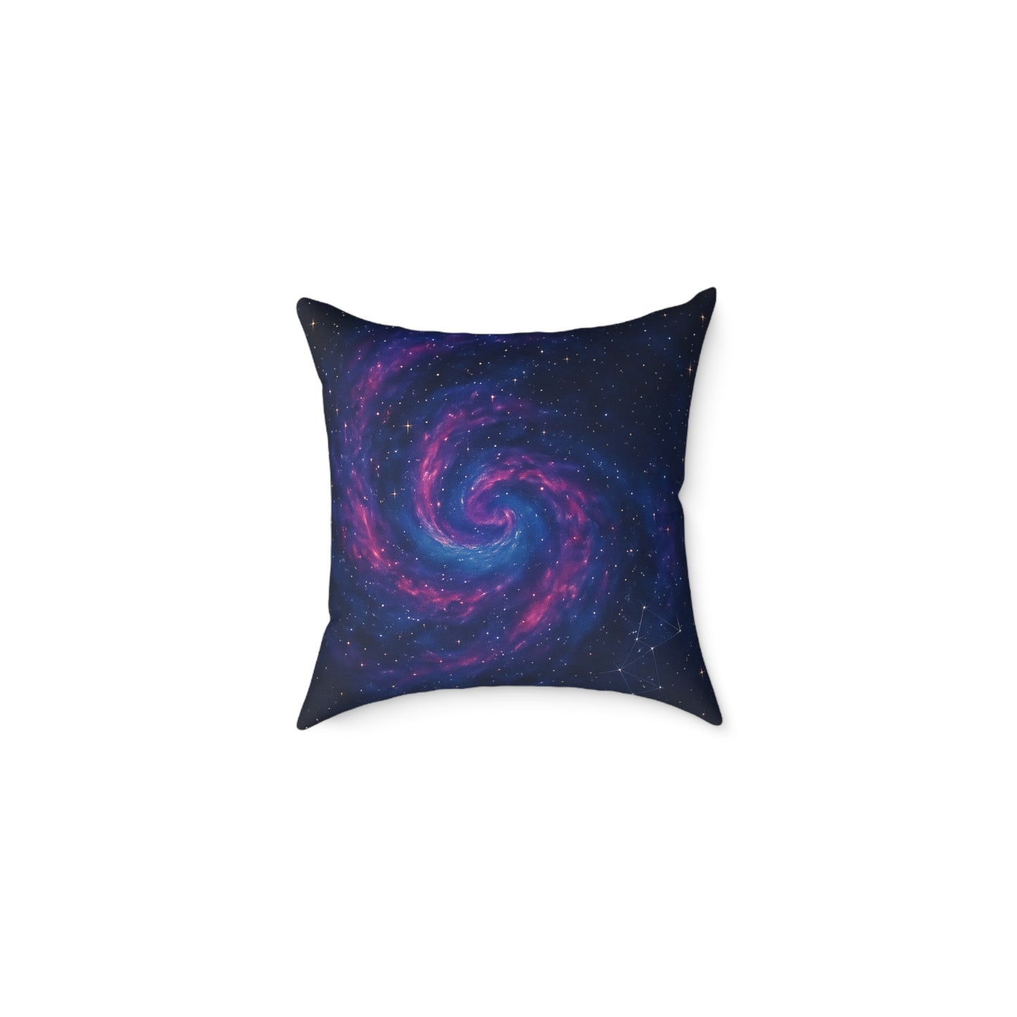 Galactic Spiral Pillow for Cosmic Decor, Space Themed Cushion, Astronaut Bedroom, Galaxy Throw Pillow, Celestial Home Accessory