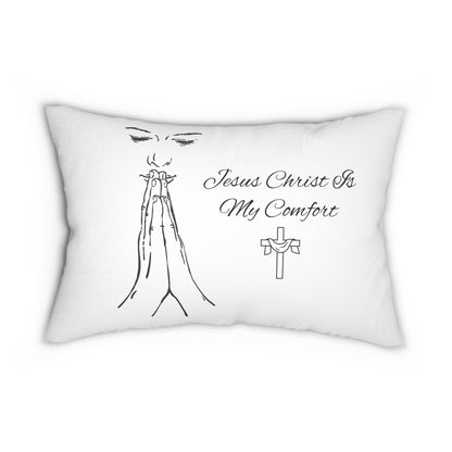 “Jesus, Be My Comfort” Prayer Pillow