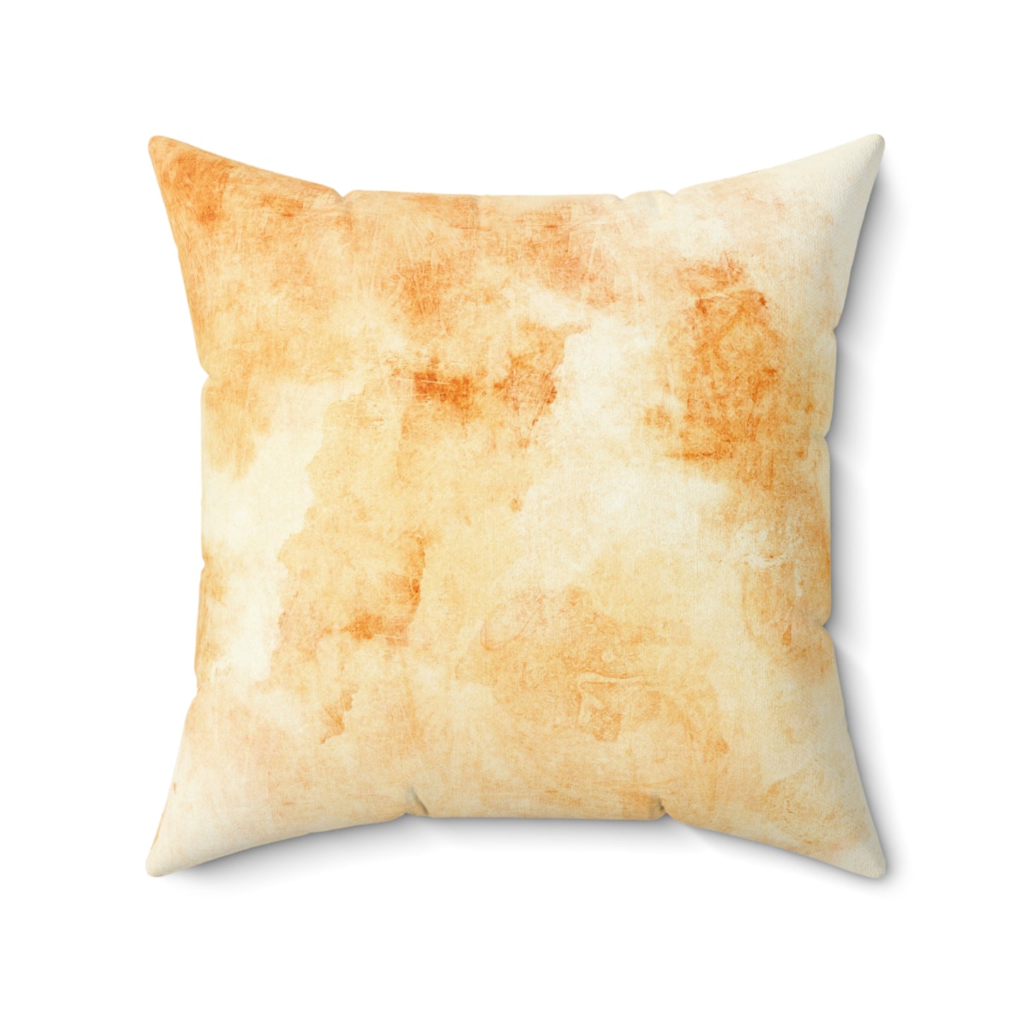 “Crème Brûlée” Suede Pillow
