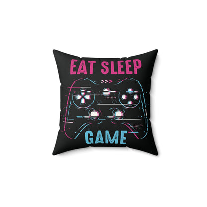 “Gamer” Square Pillow
