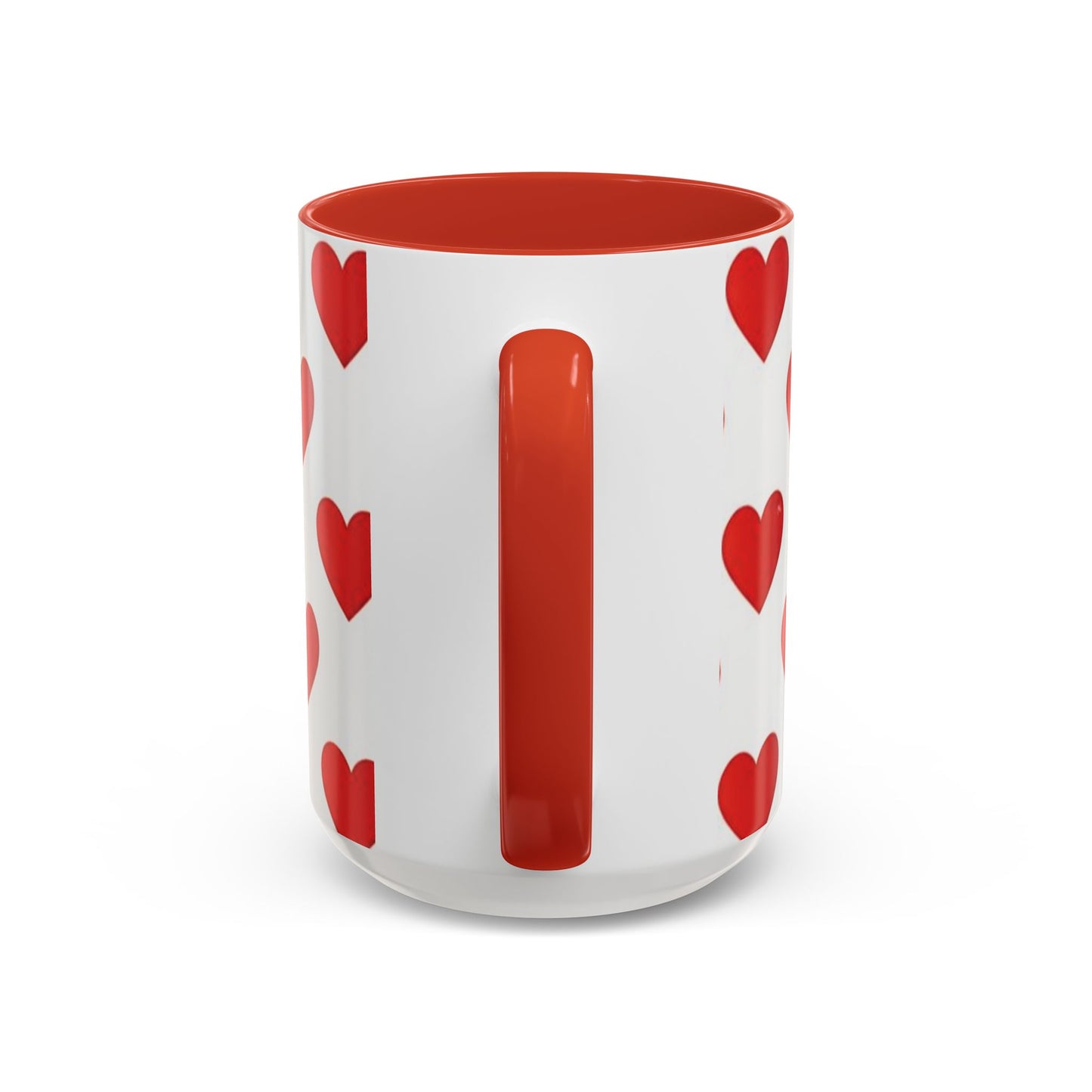Red Hearts Valentine Ceramic Mug (11/15oz)