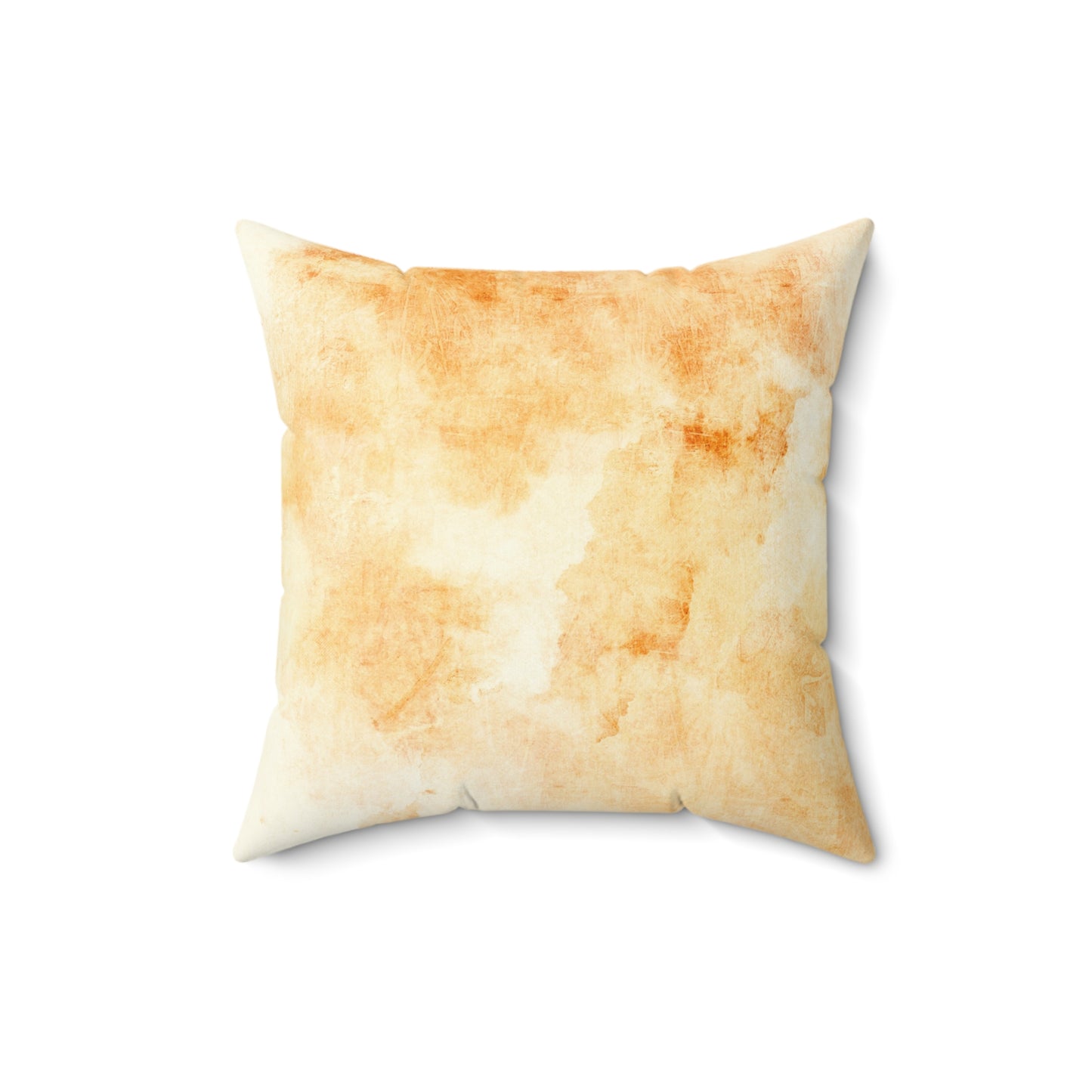 “Crème Brûlée” Suede Pillow