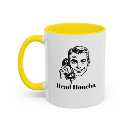 “Head Honcho” Boss Man Accent Mug