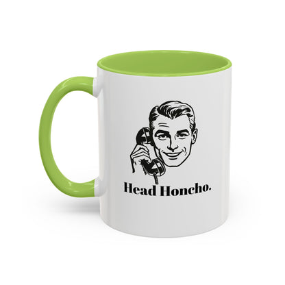 “Head Honcho” Boss Man Accent Mug