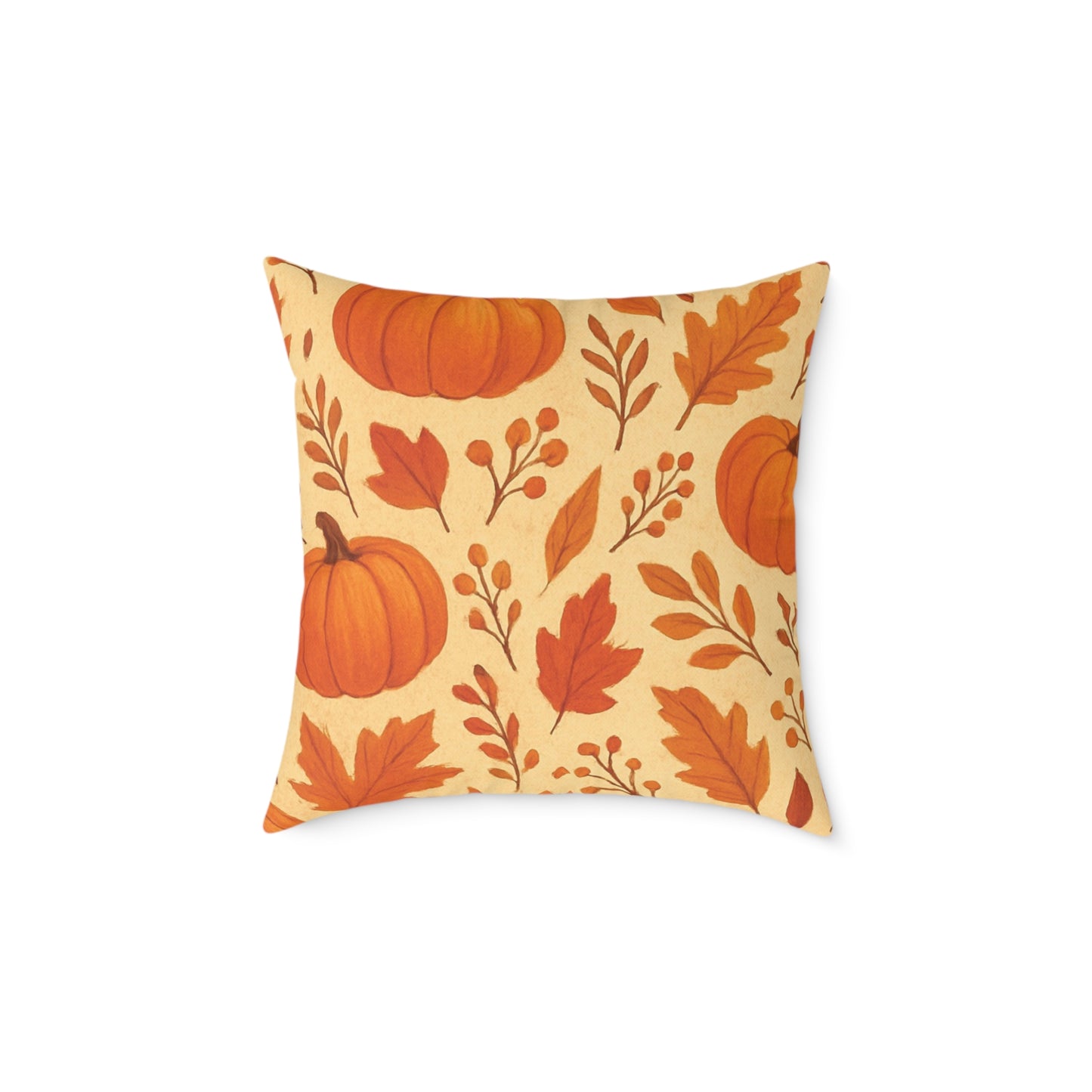 “Casperita” Hello Autumn Canvas Pillow