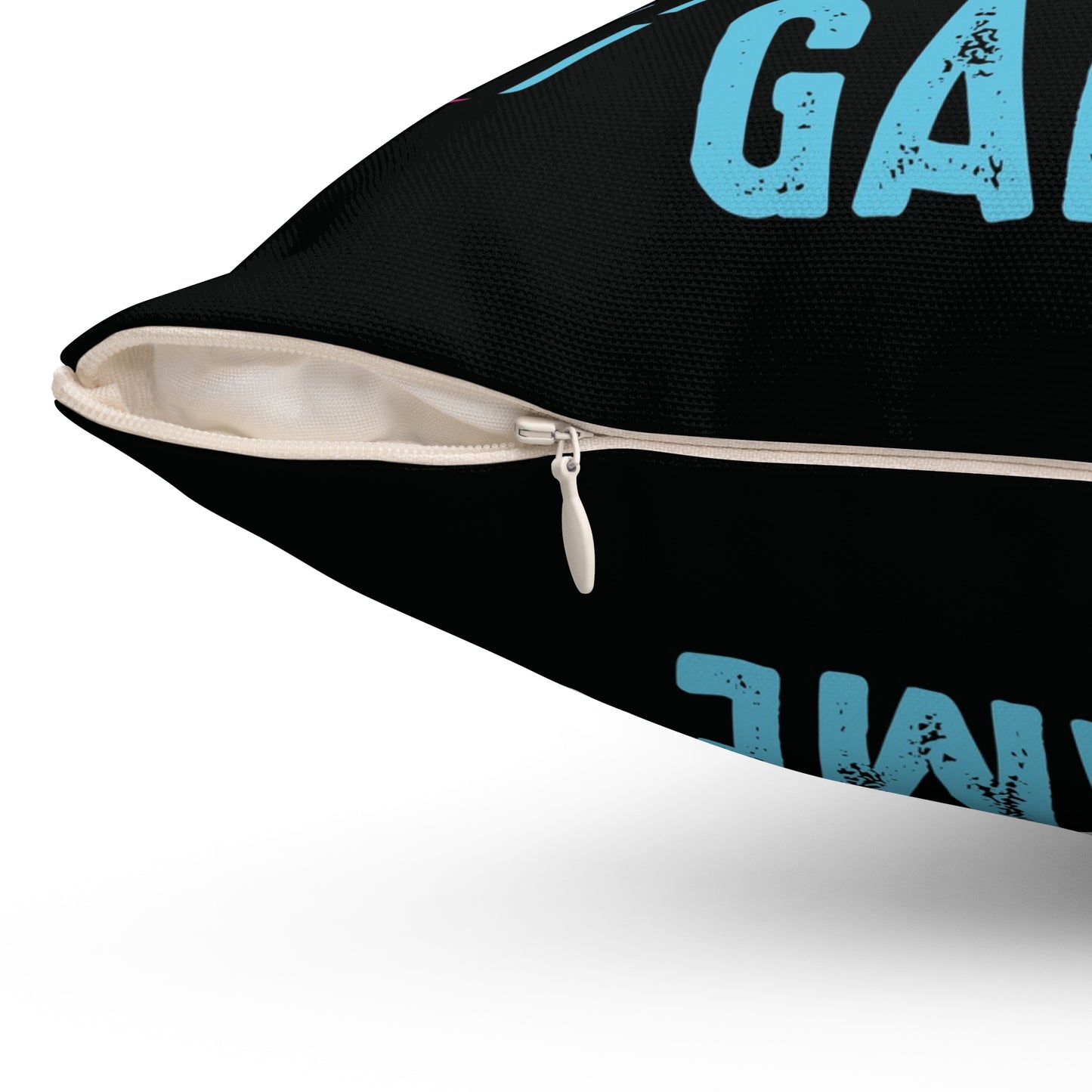 “Gamer” Square Pillow