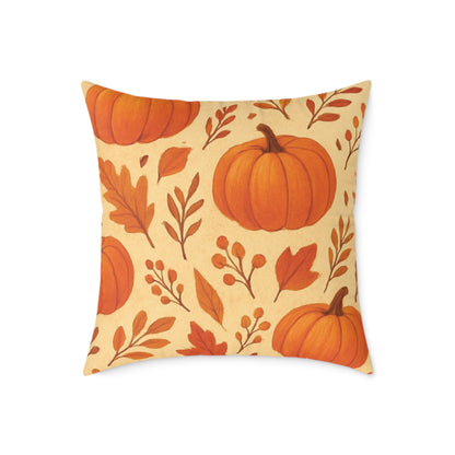 “Casperita” Hello Autumn Canvas Pillow
