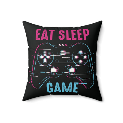 “Gamer” Square Pillow