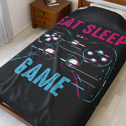 “Gamer” Plush Blanket
