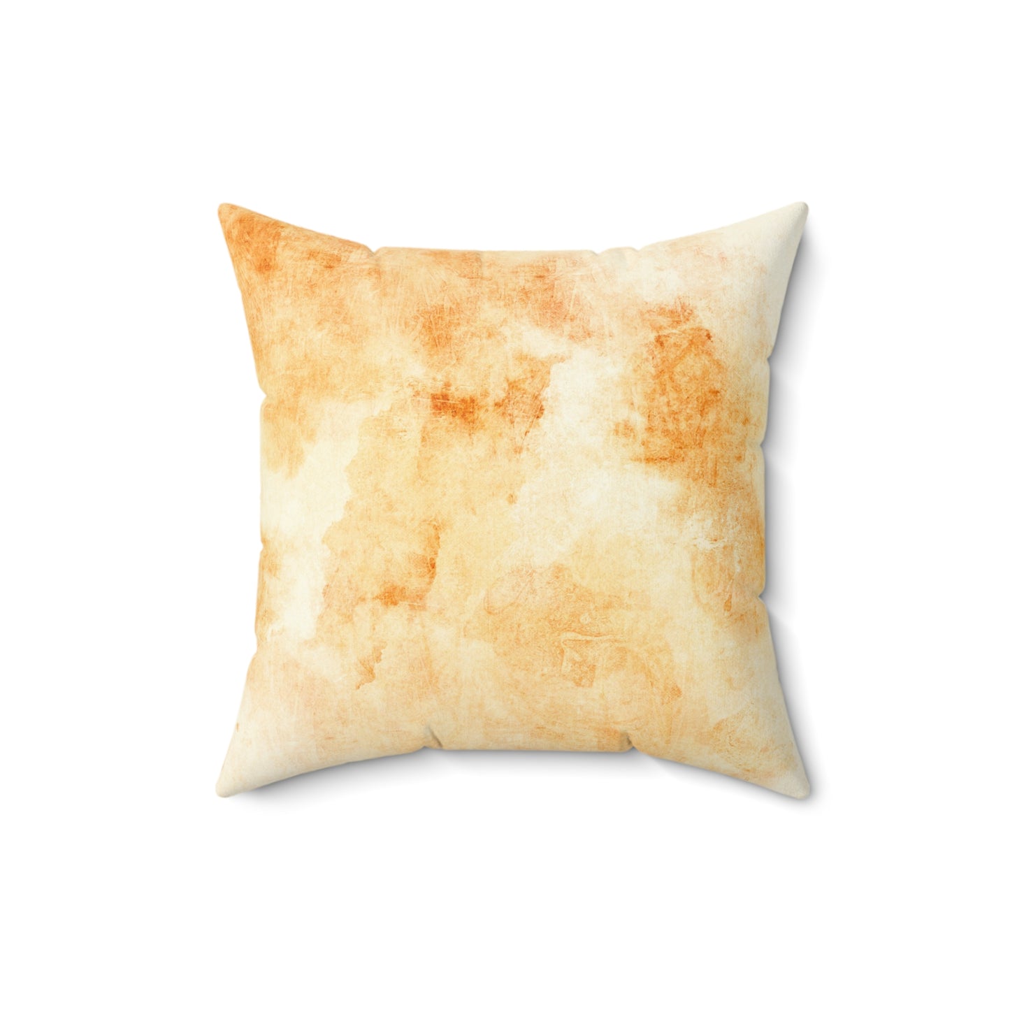 “Crème Brûlée” Suede Pillow