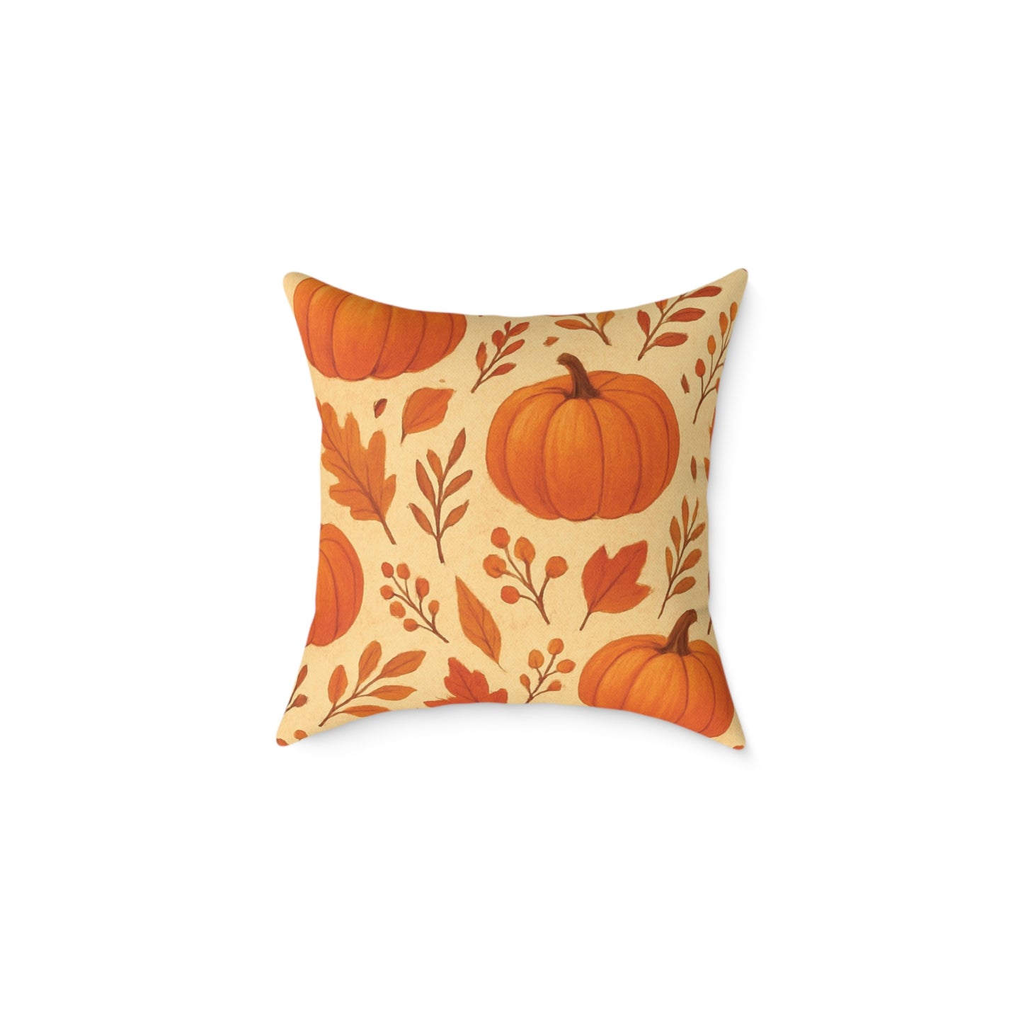 “Casperita” Hello Autumn Canvas Pillow