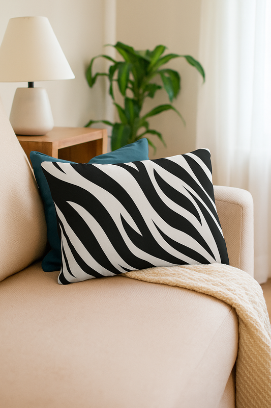 “Ebonora” Chic Lumbar Pillow