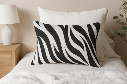 “Ebonora” Chic Lumbar Pillow