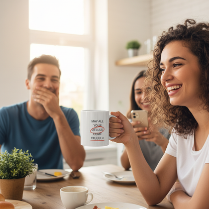 “DELULU” Ceramic Mug