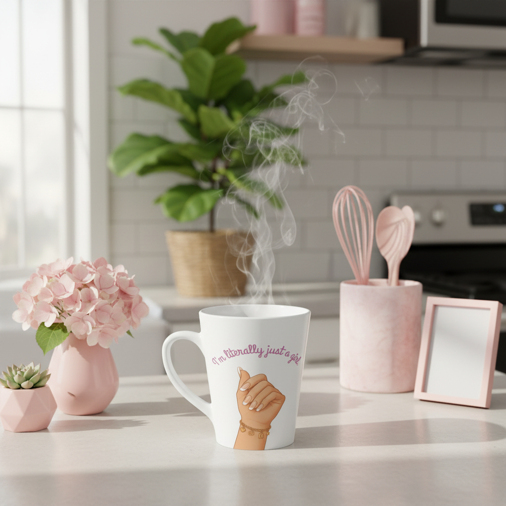 “I’m just a girl”- Latte Mug
