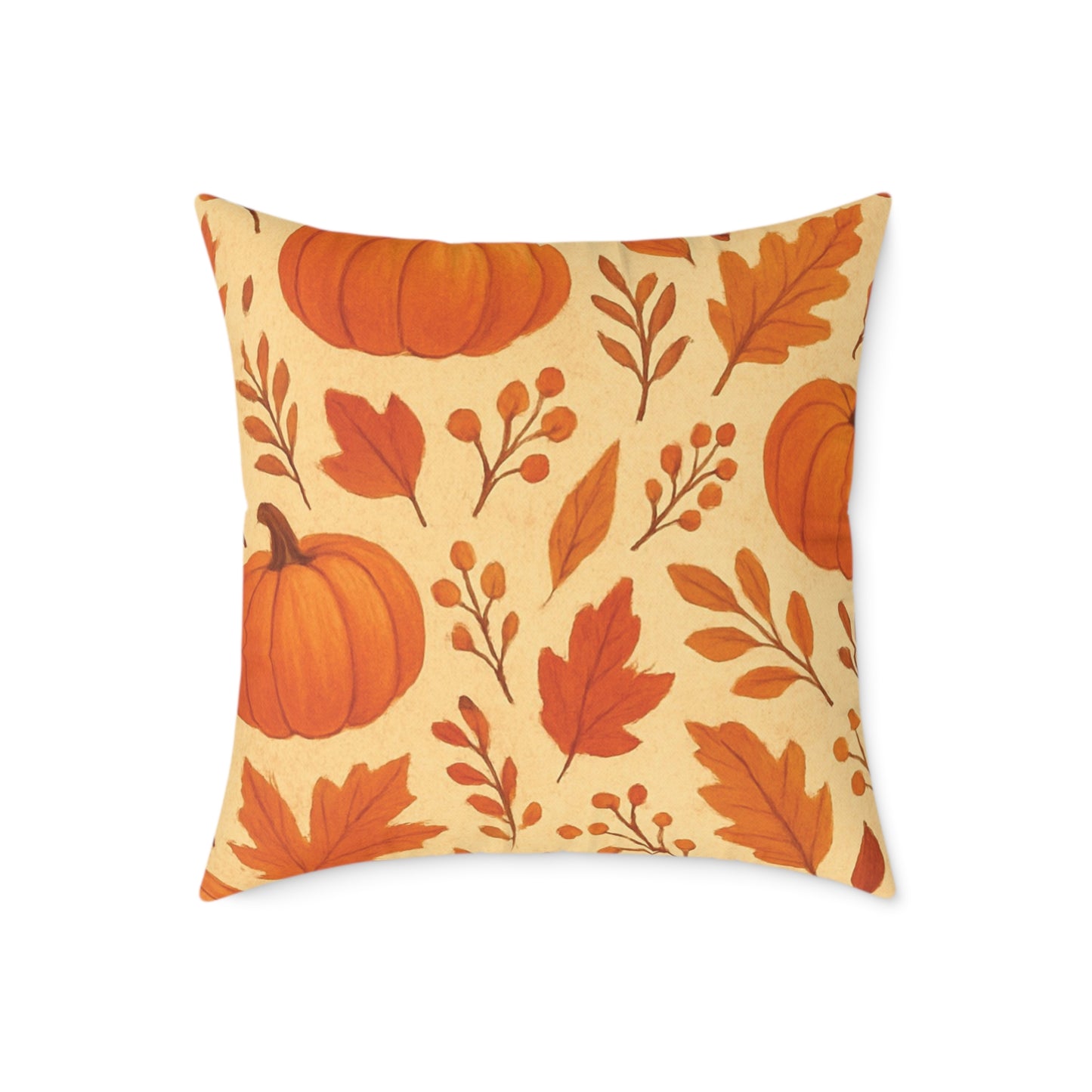 “Casperita” Hello Autumn Canvas Pillow