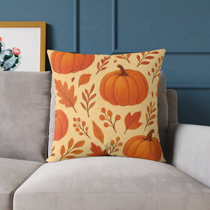 “Casperita” Hello Autumn Canvas Pillow
