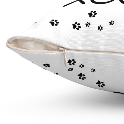 Pillow — "Paws the Excuses" Decorative Pet Lover Throw Pillow - CozyDreamzLLC