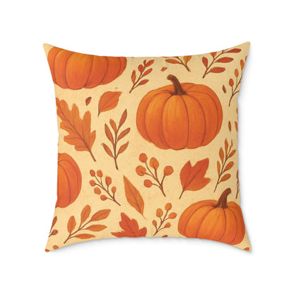 “Casperita” Hello Autumn Canvas Pillow