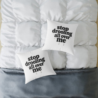 Funny Quote Pillow, Cozy Home Decor, Gift for Pet Lovers, Unique Accent Cushion, Funny Room Decor, Living Room Pillow